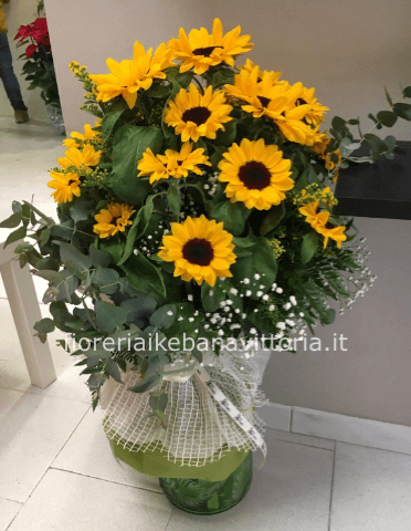 Bouquet di girasoli