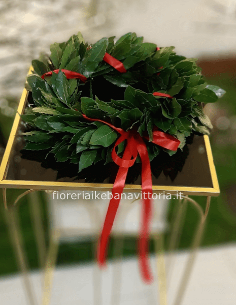 Coroncina di alloro per laurea