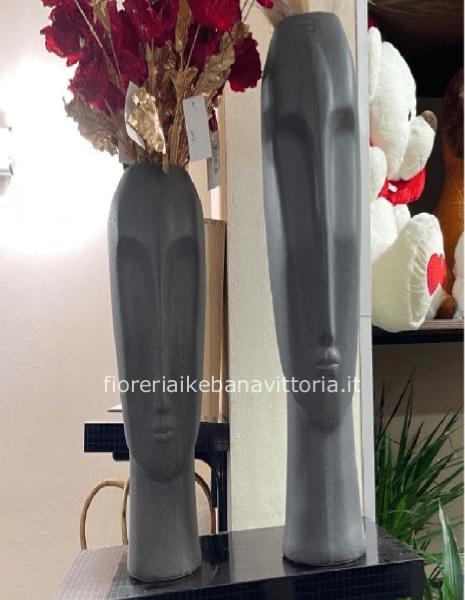 Vaso faccia Chakra Mohai h.59